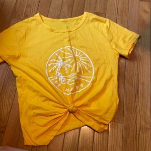 Yellow Sheen Shirt